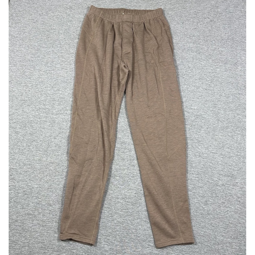 Massif Flame Resistant Sweatpants Mens Large Brown Pull On Flamestretch Nomex